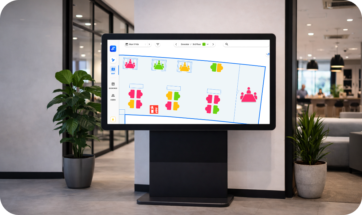 flexwhere on a touchscreen display