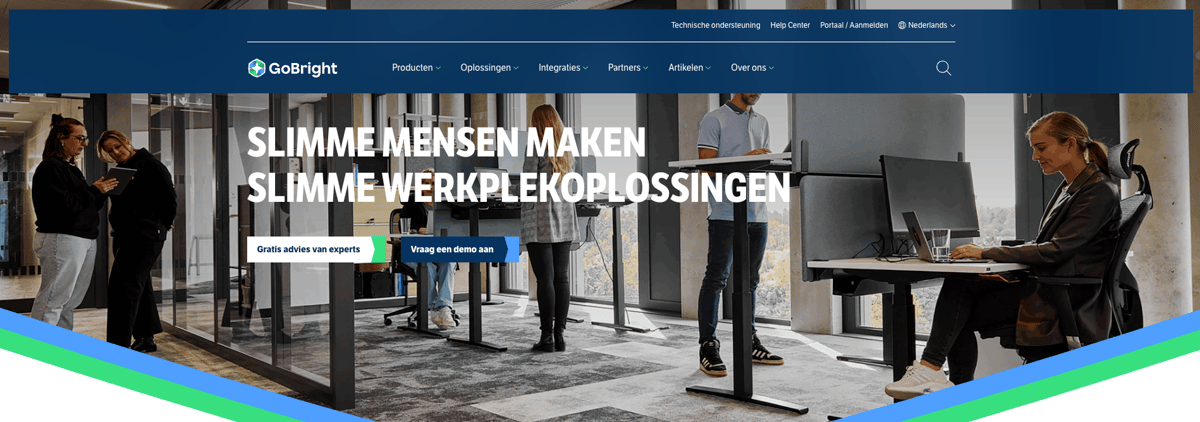 gobright kantoorbezetting