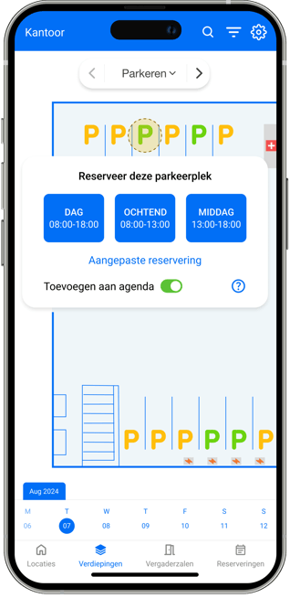 Selecteer een tijd