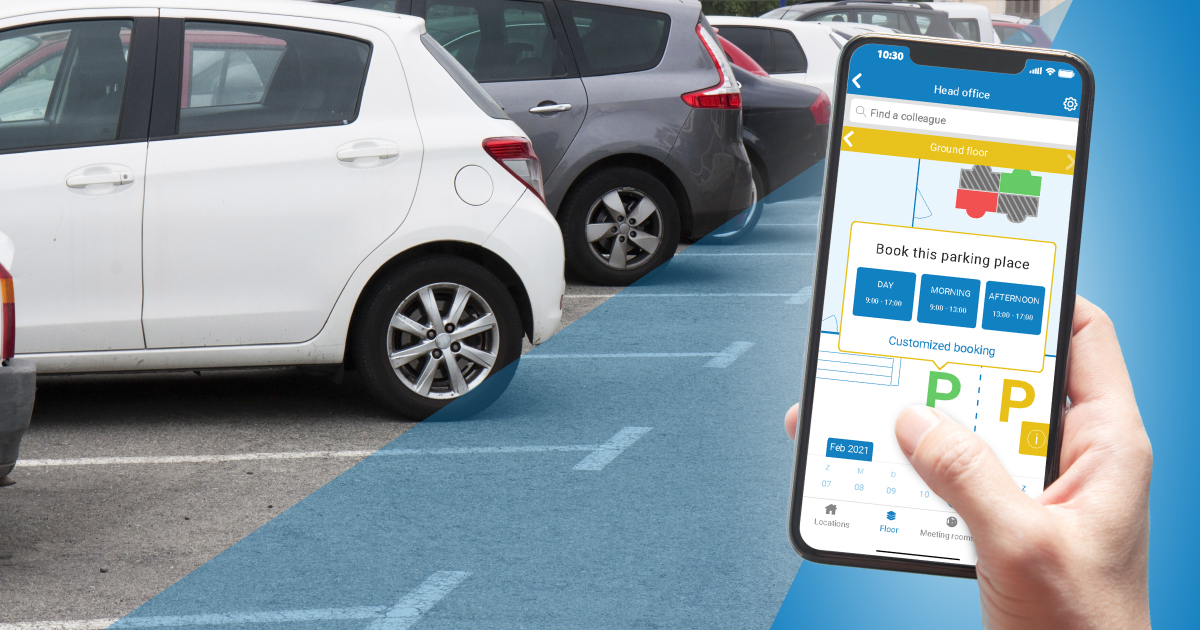 Reserveer een parkeerplek met Flexwhere