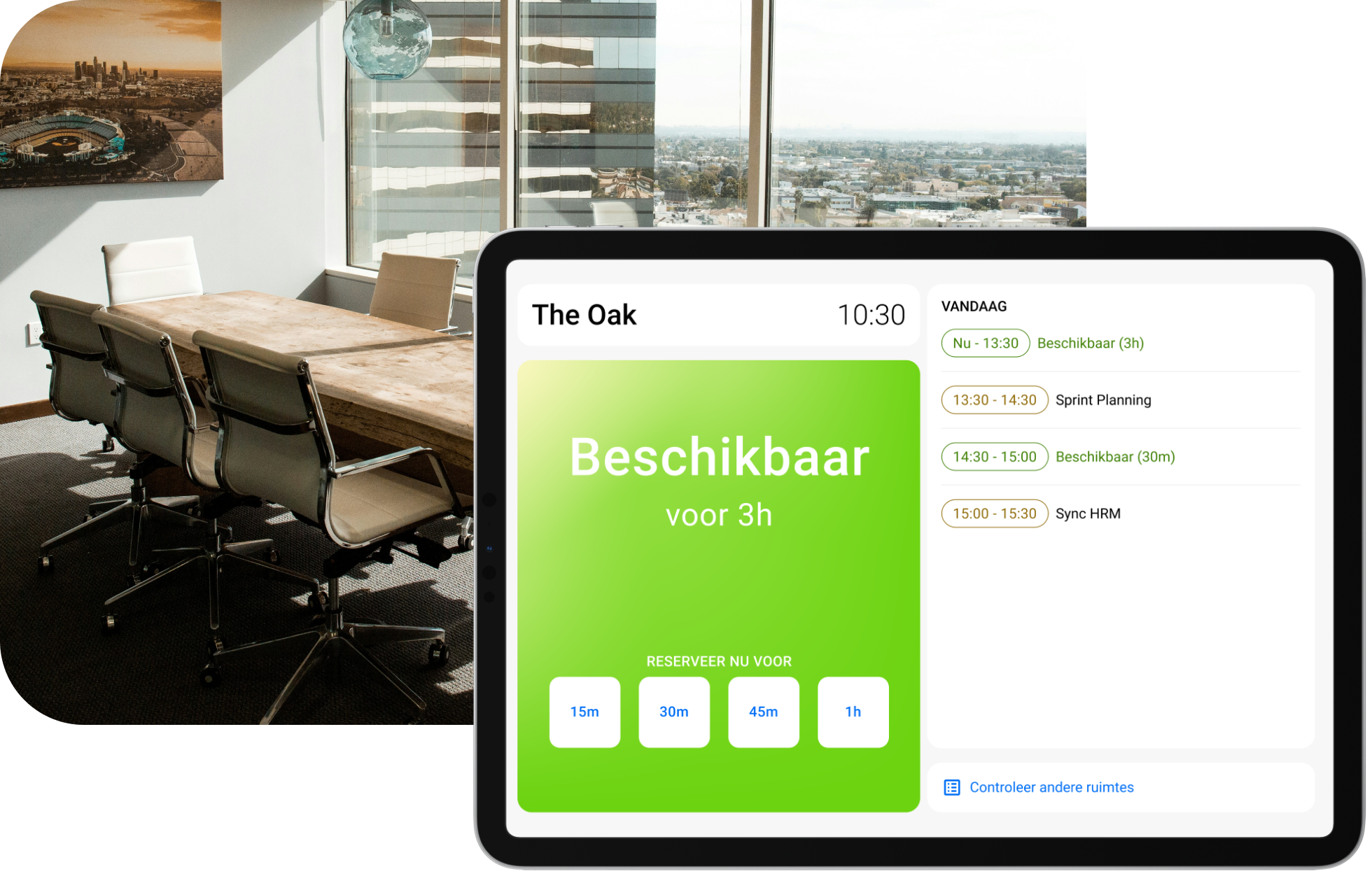 Real-time beschikbaarheid