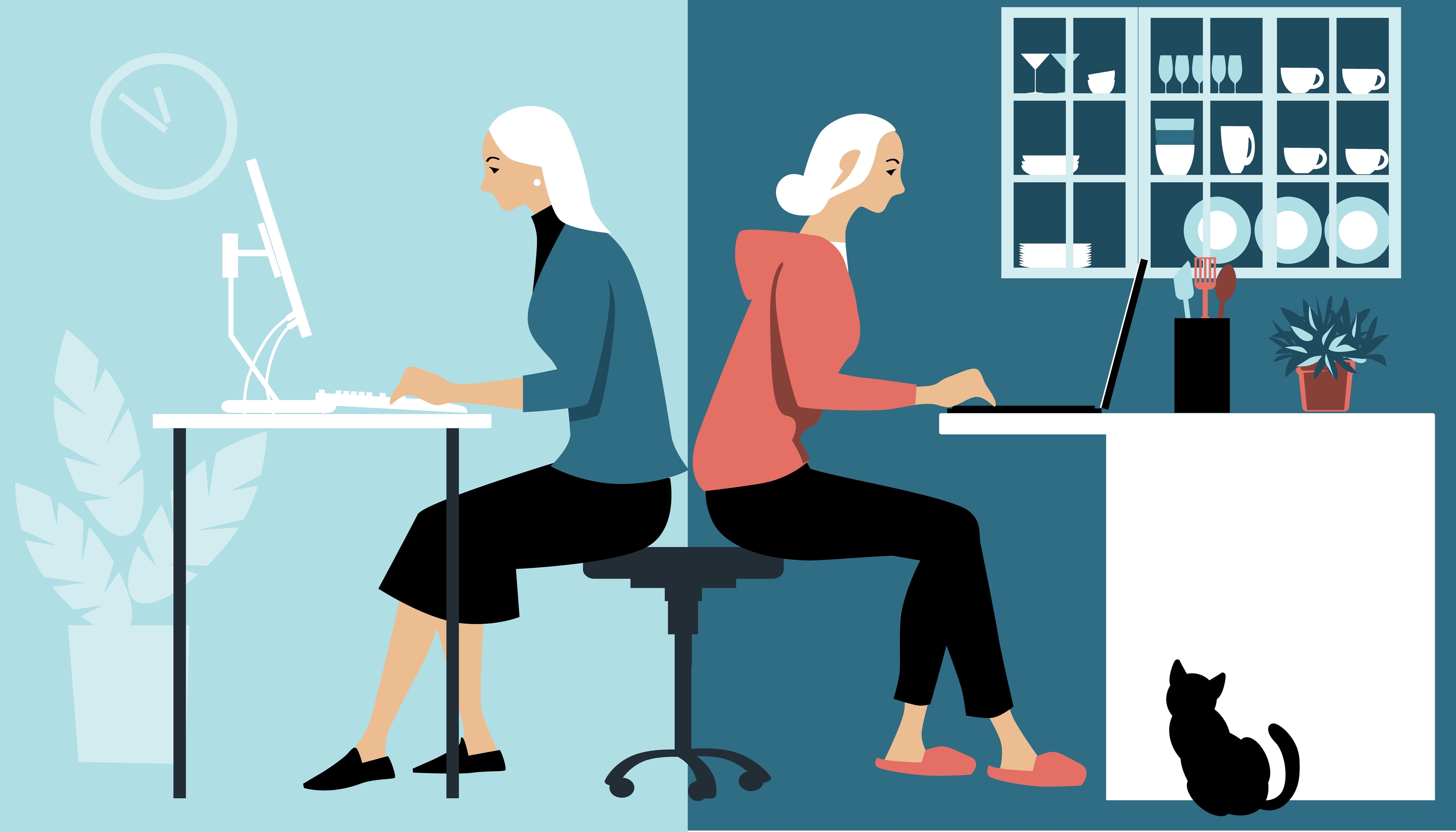 Hybride werken: meer productiviteit, lastige werk-privébalans